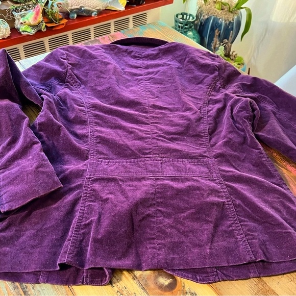 Velvet Plum Blazer - Picture 8 of 9